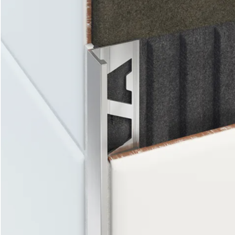 Amark 9mm Mill Finish L Premium Profile Aluminium Angle - 3 Metre