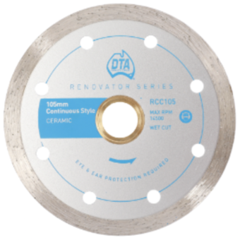 DTA Diamond Blade Continuous Renovator - 105mm