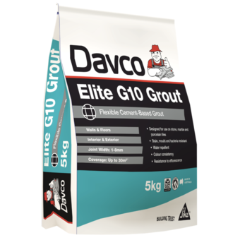 Davco Elite G10 Grout Bare Canvas (108) - 5kg