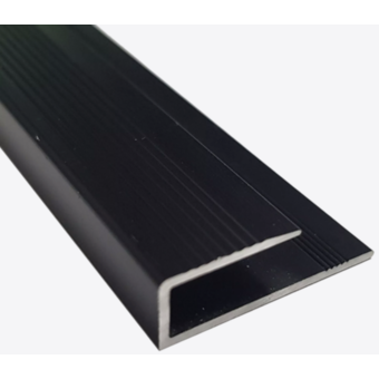 DTA Matt Black Edge Cover - 15mm x 3.3m