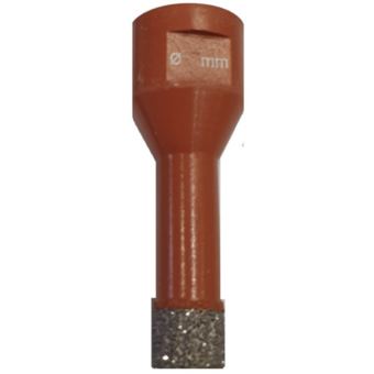 Diarex Ultra Vacuum Brazed Bit with M14 Thread - 6mm