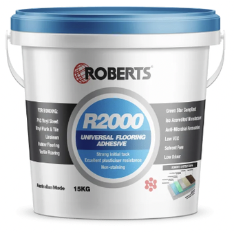 Roberts R2000 Flooring Adhesive - 15 Litre